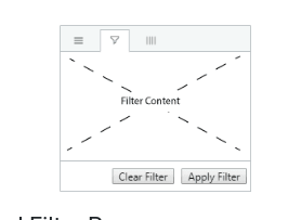 Filter UI