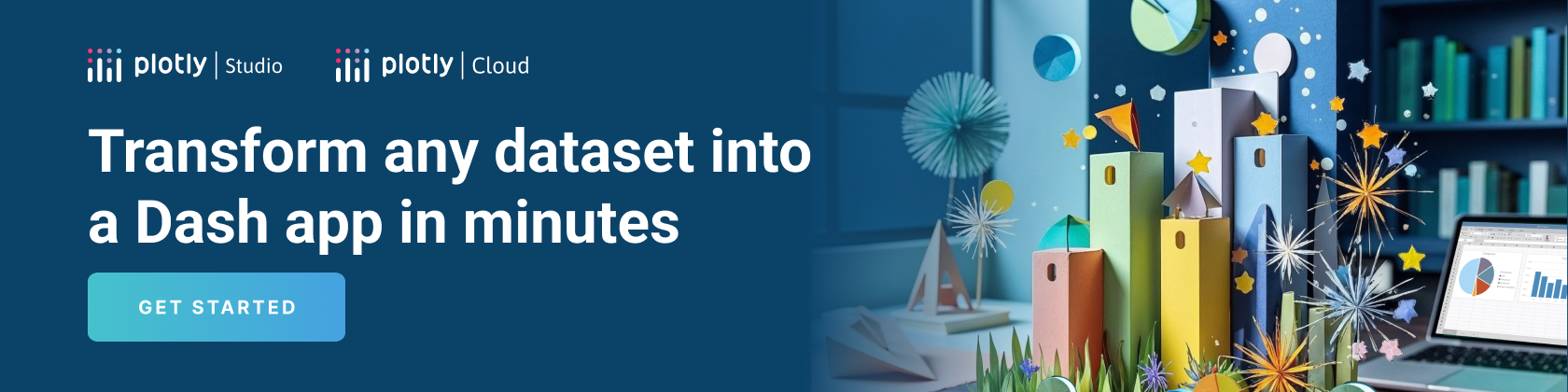 Transform any dataset into a Dash app in minutes